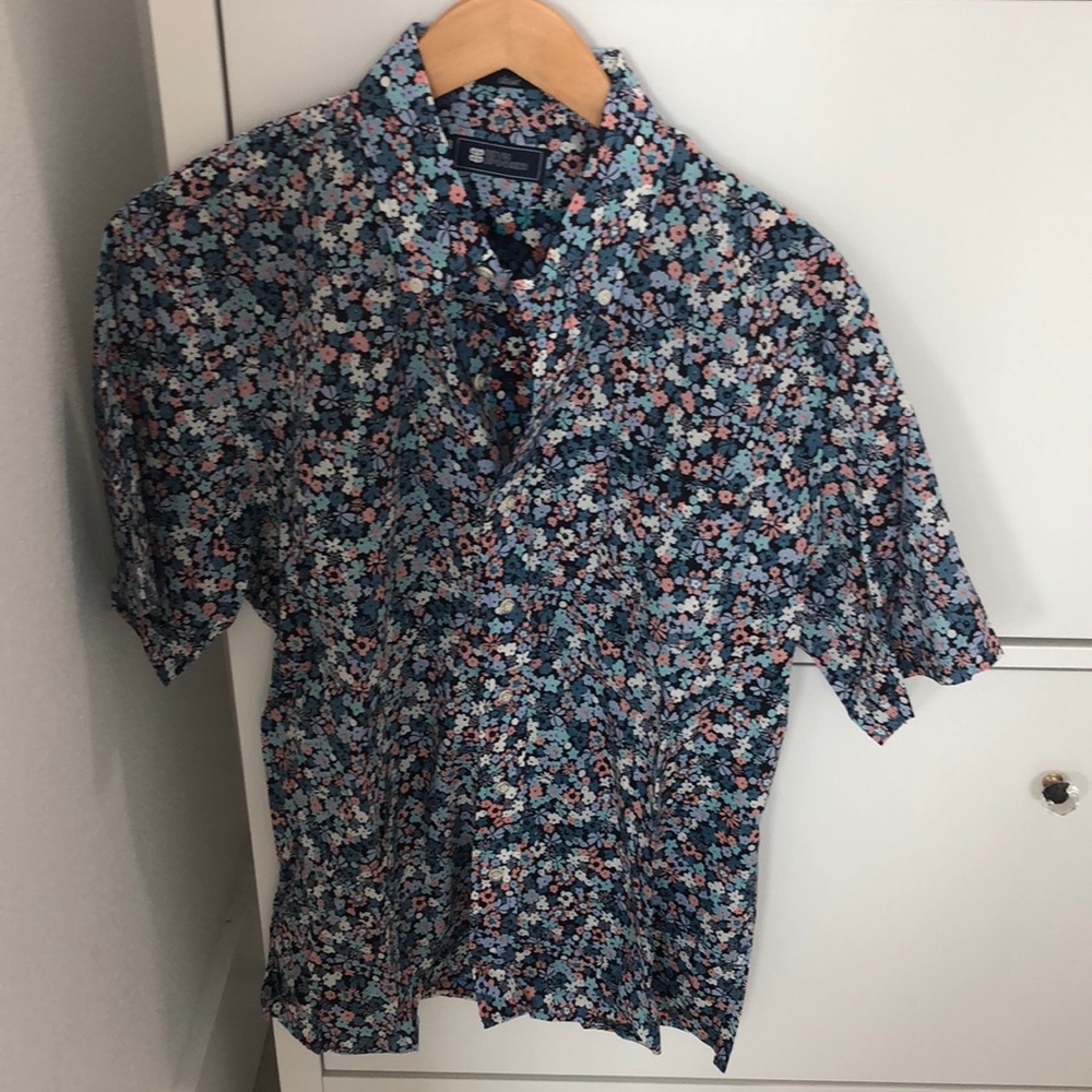 Reyn Spooner classic fit button front shirt in cotton